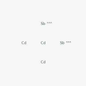 Cadmium Antimonide structure, CAS 12014-29-8