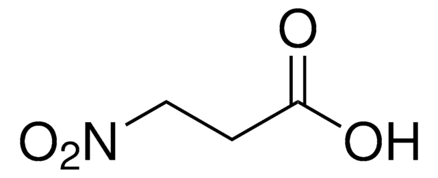 3-NITROPROPIONIC ACID structure, CAS 504-88-1