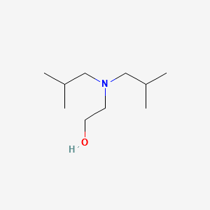2-(diisobutylamino)ethanol structure, CAS 4535-66-4