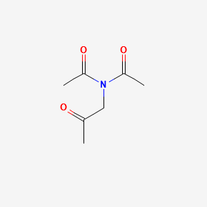 N-Acetyl-N-(2-oxopropyl)acetamide structure, CAS 51862-97-6