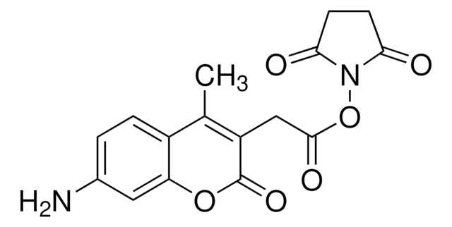 4-METHYLUMBELLIFERONE-3-ACETIC ACID N-SUCCINIMIDYL ESTER structure, CAS 96735-88-5