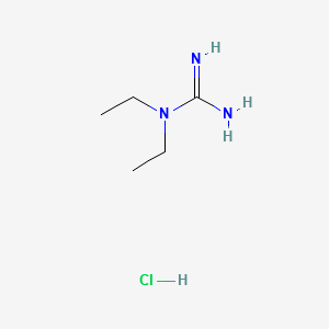 1,1-diethylguanidine hydrochloride structure, CAS 1114-39-2