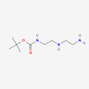 N1-BOC-2 2'-IMINODIETHYLAMINE structure, CAS 193206-49-4