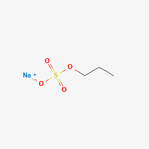 SODIUM PROPYLSULFATE structure, CAS 1000-56-2