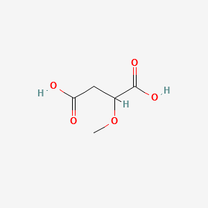 2-methoxybutanedioic acid structure, CAS 1726-80-3