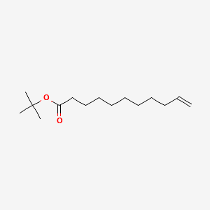 tert-butyl undec-10-enoate structure, CAS 93757-41-6