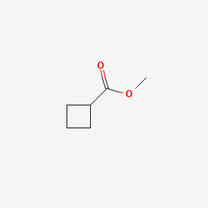 METHYL CYCLOBUTANECARBOXYLATE structure, CAS 765-85-5