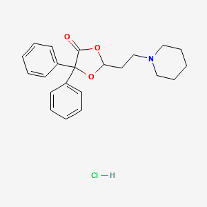 Pipoxolan structure, CAS 18174-58-8