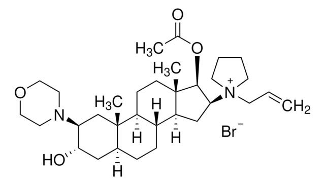 rocuronium structure, CAS 143558-00-3