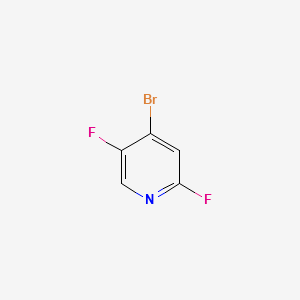 4-BroMo-2,5-difluoropyridine structure, CAS 1349718-16-6