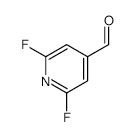 2,6-Difluoropyridine-4-carboxaldehyde structure, CAS 1227588-39-7