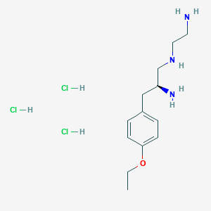 (S)-N1-(2-aminoethyl)-3-(4-ethoxyphenyl)propane-1,2-diamine. structure, CAS 221640-06-8