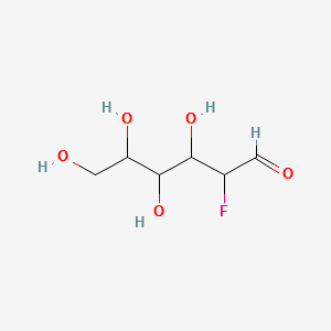 2-DEOXY-2-FLUORO-D-GLUCOSE structure, CAS 86783-82-6