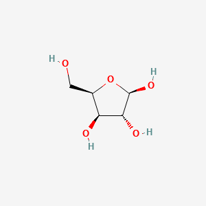 beta-D-Xylofuranose (9CI) structure, CAS 37110-85-3