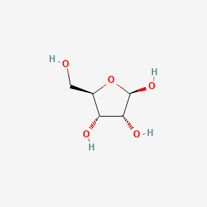 beta-D-Ribofuranose (9CI) structure, CAS 36468-53-8