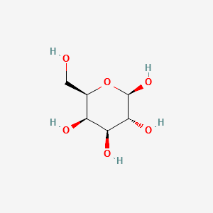beta.-D-Galactopyranose structure, CAS 7296-64-2
