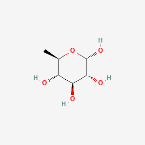 6-Deoxy-α-D-glucopyranose structure, CAS 551-63-3