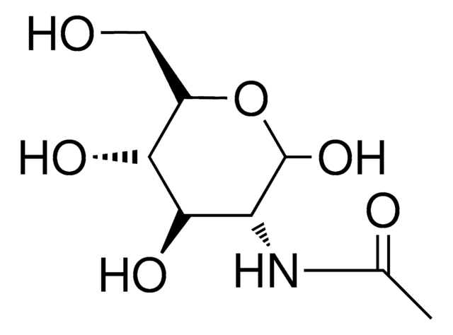 2-Deoxy-2-(acetylamino)-D-glucopyranose structure, CAS 72-87-7