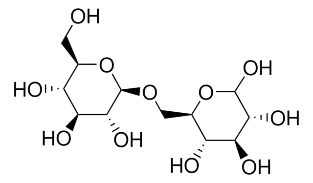 GENTIOBIOSE structure, CAS 554-91-6