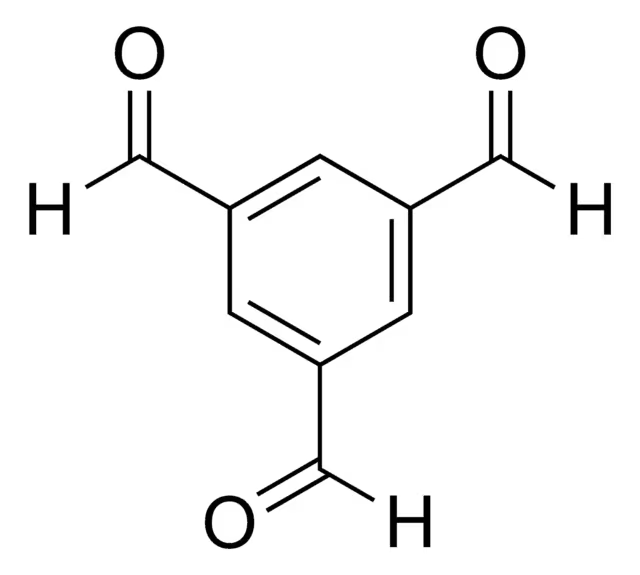1,3,5-Benzenetricarboxaldehyde structure, CAS 3163-76-6