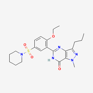 Norneosildenafil structure, CAS 371959-09-0