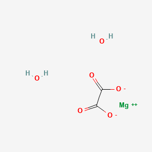 MAGNESIUM OXALATE DIHYDRATE structure, CAS 6150-88-5