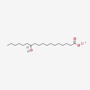 LITHIUM 12-HYDROXYSTEARATE structure, CAS 7620-77-1
