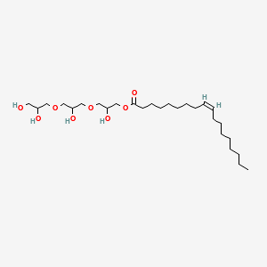 oleic acid, monoester with triglycerol structure, CAS 33940-98-6