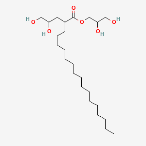 stearic acid, monoester with oxybis(propanediol) structure, CAS 12694-22-3
