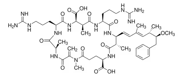 Microcystin LA structure, CAS 96180-79-9