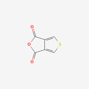 THIOPHENE-3,4-DICARBOXYLIC ACID structure, CAS 6007-85-8