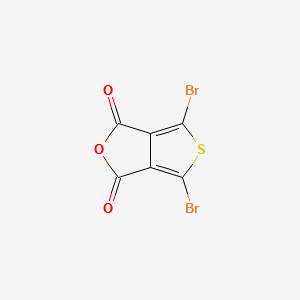 4,6-DibroMothieno[3,4-c]furan-1,3-dione structure, CAS 1015423-45-6