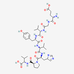 ANGIOTENSIN II ANTIPEPTIDE structure, CAS 121379-63-3