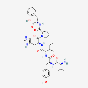 ANGIOTENSIN I/II (3-8) structure, CAS 23025-68-5