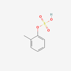 CRESOLSULFURIC ACID structure, CAS 26590-31-8