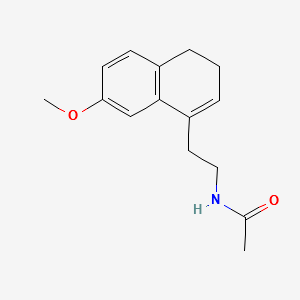 3,4-Dihydro Agomelatine structure, CAS 1352139-51-5