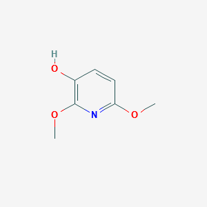 3-Hydroxy-2,6-dimethoxypyridine structure, CAS 885963-28-0
