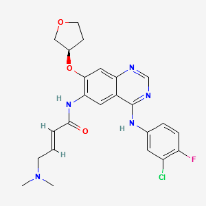R-afatinib structure, CAS 945553-91-3