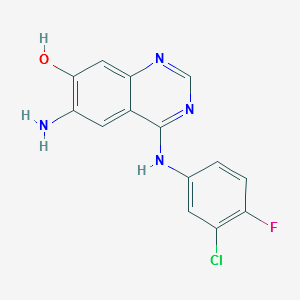 Afatinib impurity 18 structure, CAS 1449430-53-8
