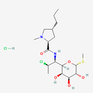 7-CHLOROLINCOMYCIN HYDROCHLORIDE structure, CAS 17431-55-9