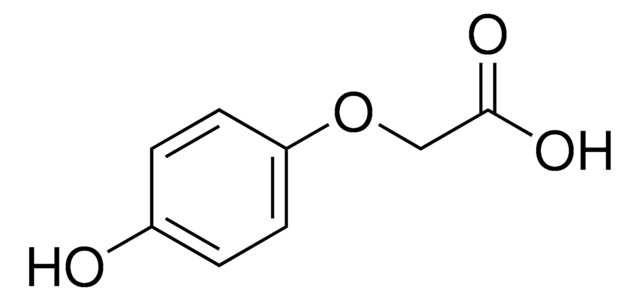 4-hydroxy phenoxy aceticacid structure, CAS 1878-84-8