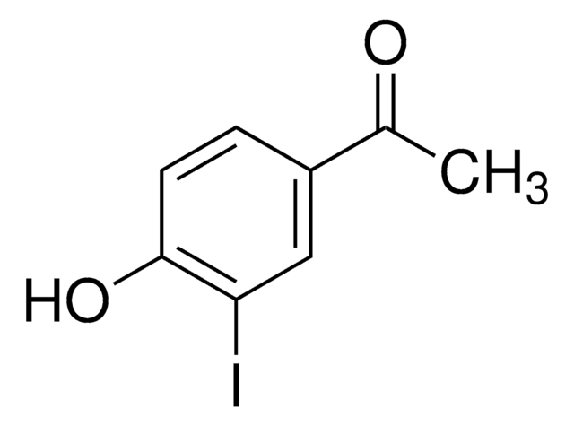4-hydroxy-3-iodo acetophenone structure, CAS 62615-24-1