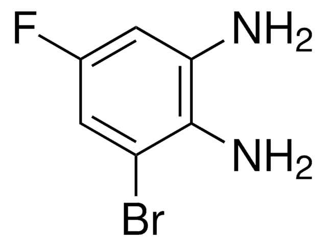 3-bromo-5-flouro-1,2-diamino benzene structure, CAS 115440-10-3