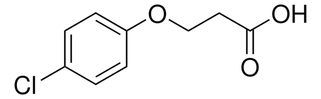 3-(4-Chlorophenoxy)propionic acid structure, CAS 3284-79-5