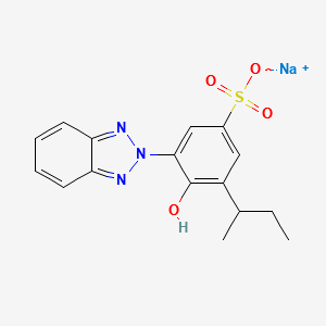SODIUM BENZOTRIAZOLYL BUTYLPHENOL SULFONATE structure, CAS 92484-48-5