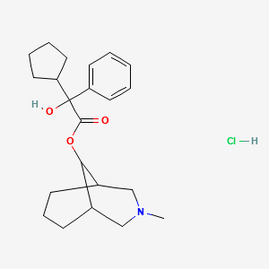 BENCYNOATE HYDROCHLORIDE structure, CAS 162220-36-2