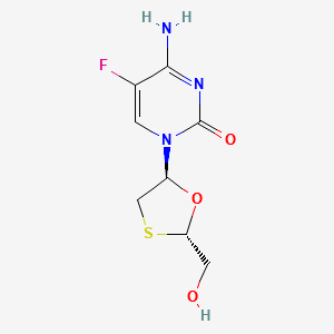 2-epi-Emtricitabine structure, CAS 145416-34-8