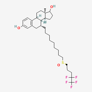Fulvestrant (ICI 182780) S enantiomer structure, CAS 1316849-17-8