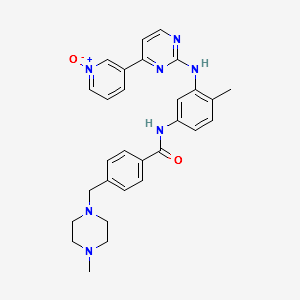 Imatinib (Pyridine)-N-oxide structure, CAS 571186-92-0