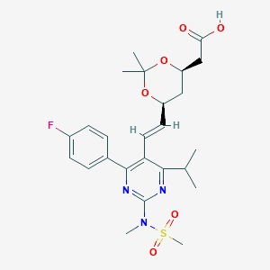 Rosuvatatin Impurity 24 structure, CAS 894787-93-0
